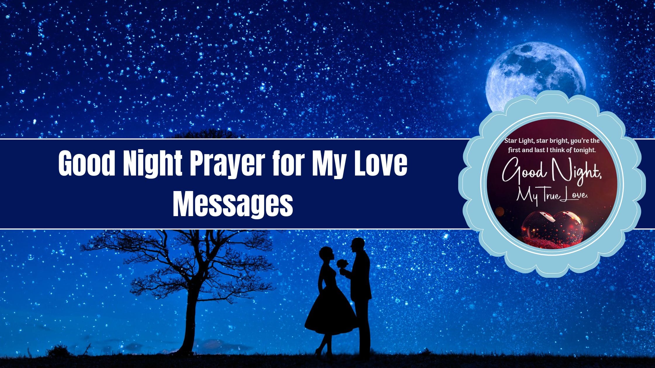 Good Night Prayer for My Love