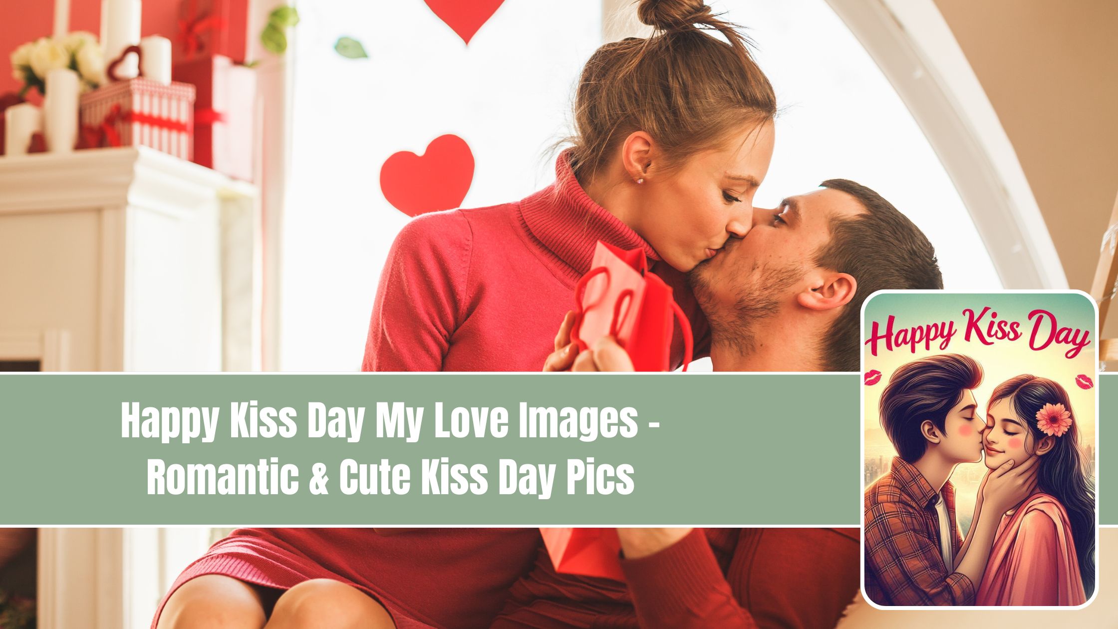 Happy Kiss Day My Love Images – Romantic & Cute Kiss Day Pics