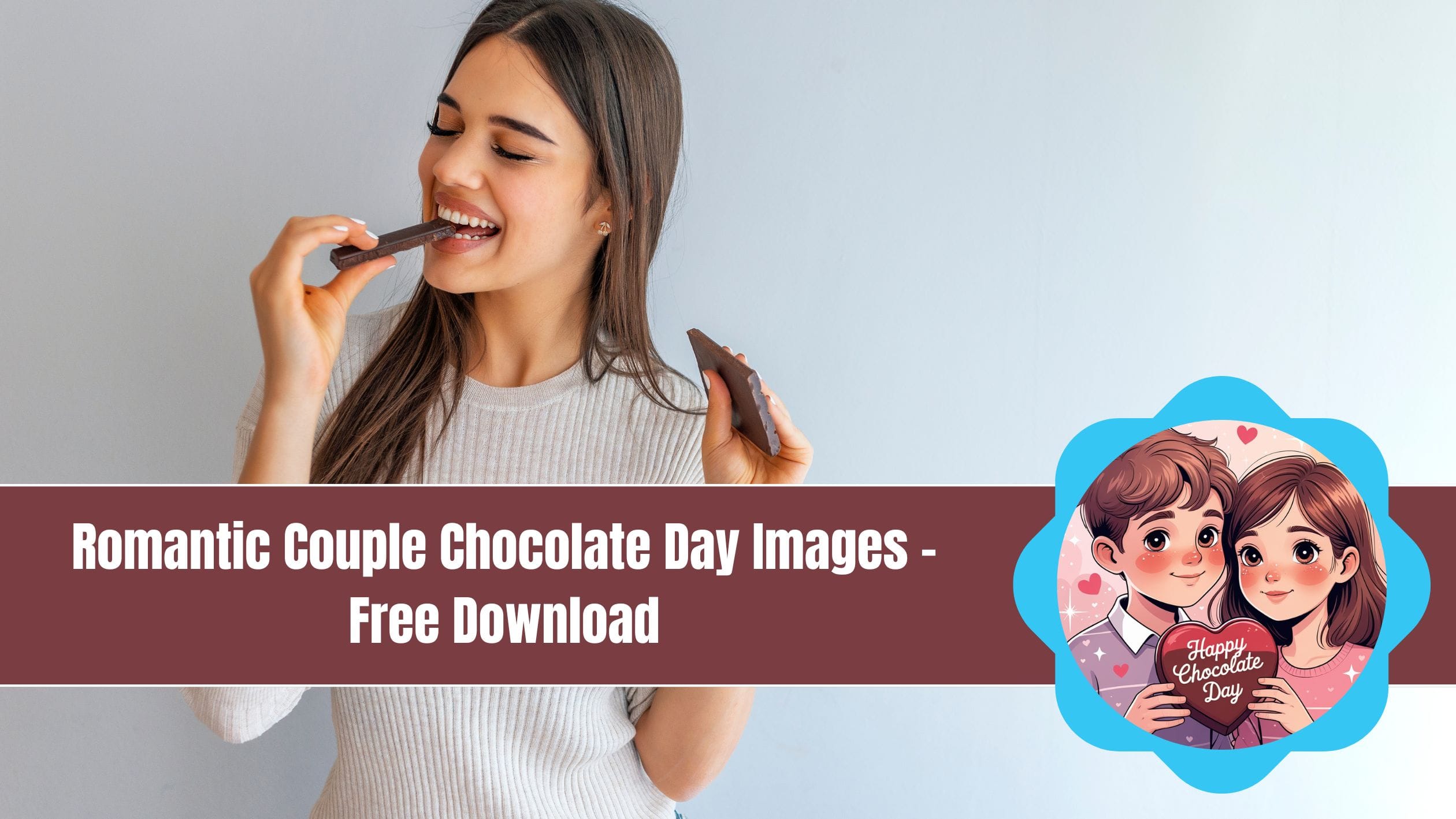 Romantic Couple Chocolate Day Images - Free Download